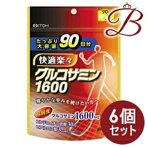 【×6個】井藤漢方 グルコサミン1600 720粒