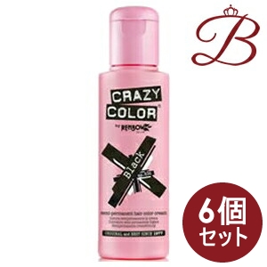 日本製 ヘアカラー 6個 クレイジー カラー 030 ブラック 100ml Www Thepitchblog It