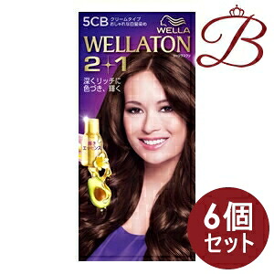 【×6個】ウエラトーン2+1 クリーム 5CB