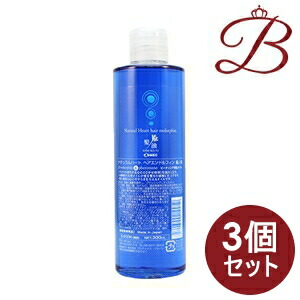 【×3個】コスメック 自然的ハート型 髪の毛海豚 髪ノ油 300mL