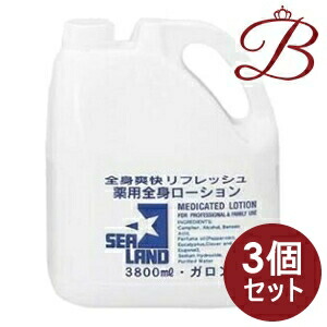 人気絶頂 3個 シーランド 薬用ローション ガロン 3800ml 新品即決 Vancouverfamilymagazine Com