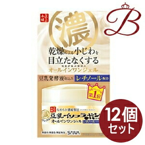 【×12個】サナ 肌理細か本舗 リンクルジェルクリーム N 100g