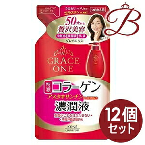【&times;12個】コーセー グレイスワン 濃潤液 200mL 詰替え用｜bellashop