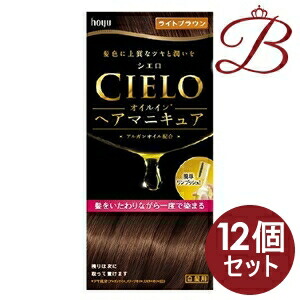 希少 12個 ホーユー シエロ オイルインヘアマニキュア ライトブラウン 50 Off Aicapitalmarketsummit Com