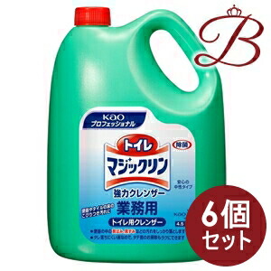 【×6個】花王 トイレマジックリン 業務用 4.5L 5,941円