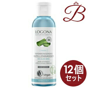 【×12個】ロゴナ ウォータークレンジング アロエヴェラ 125ml