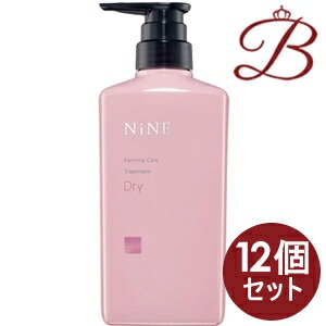 【×12個】ホーユー NINE ナイン ファーミングケア トリートメント ドライ 400ml
