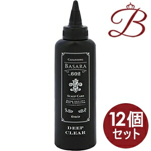 【×12個】クラシエ バサラ 602 スカルプクレンジング ディープクリア 200ｇ