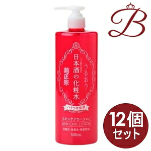 【×12個】菊正宗 日本酒の化粧水 ハリつや保湿 500ml