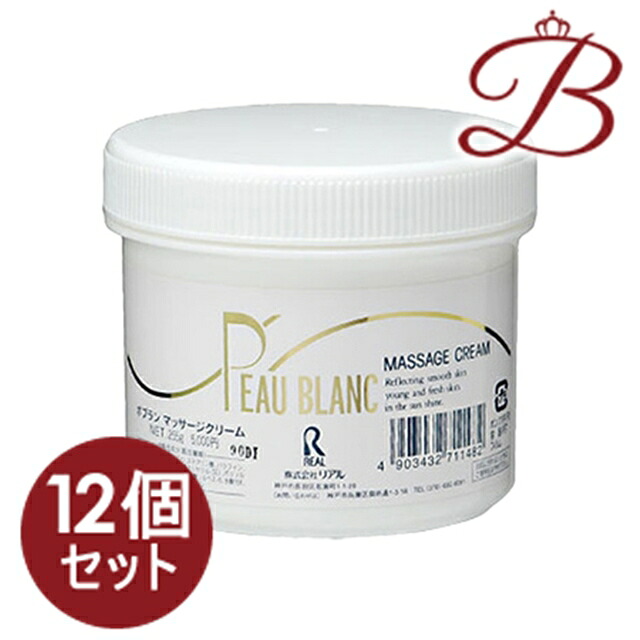 【×12個】即物的 PEAU BLANC 揉み療治皮膚軟化剤 255g