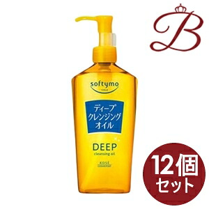 【×12個】コーセー ソフティモ ディープ クレンジングオイル 240mL