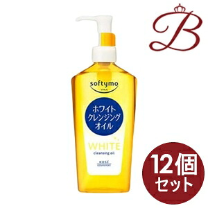 【×12個】コーセー ソフティモ ホワイト クレンジングオイル 240mL