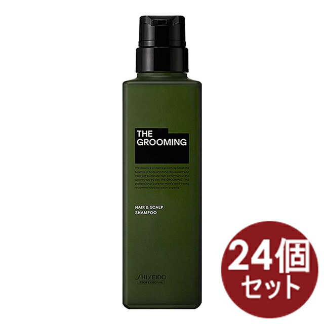 【24個】資生堂 ザ・グルーミング THE GROOMING ヘア&スキャルプ シャンプー HAIR&SCALP メンズ 500ml 40,381円
