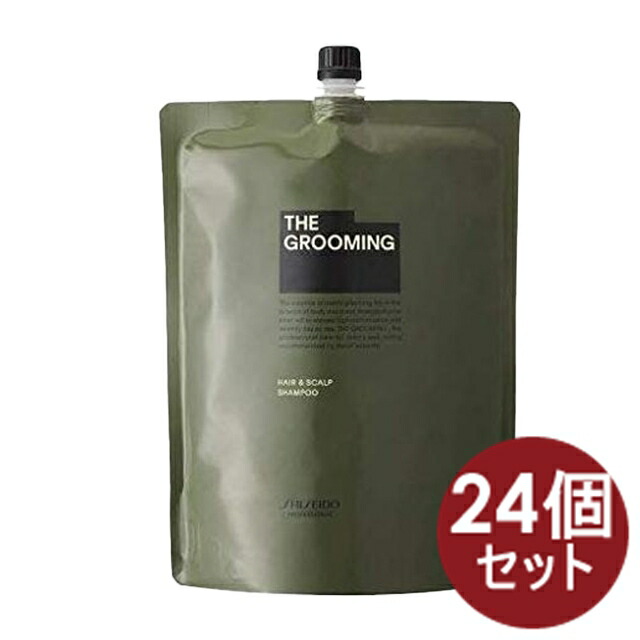 【24個】資生堂 ザ・グルーミング THE GROOMING 髪の毛\u0026スキャルプ シャンプー 詰め替え HAIR\u0026SCALP メンズ 1800ml
