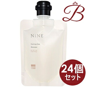 【×24個】ホーユー NINE ナイン ファーミングケア シャンプー パウチ 90ml