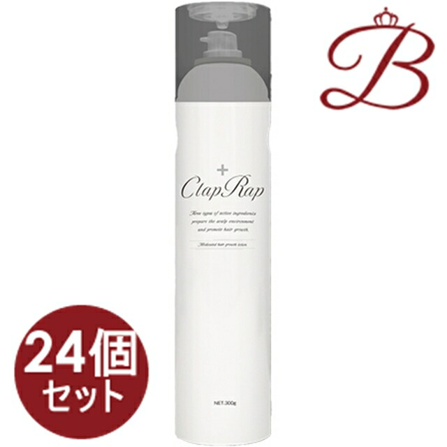 【×24個】イリヤ 薬用育毛整髪剤 クラップラップ 300g