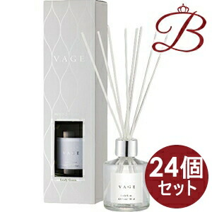 【×24個】バーグ リードディフューザー リーフィーグリーン180ml