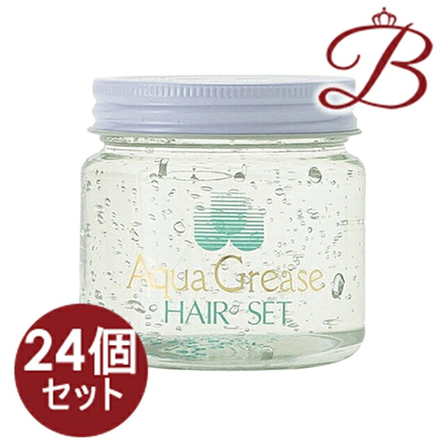 【×24個】パール化研 パール化研 アクアグリース ヘアーセット ソフト 160g|bellashop