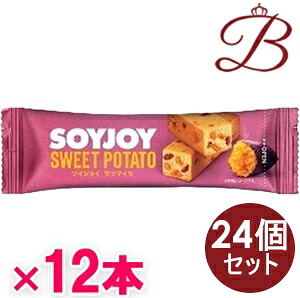 【×24個】大塚製薬 ソイジョイ SOYJOY 薩摩芋 30g×12本書き割り