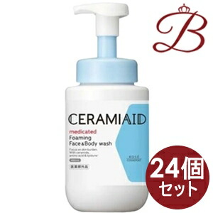 【×24個】コーセー セラミエイド 薬用 フェイス＆ボディウォッシュ 本体480mL