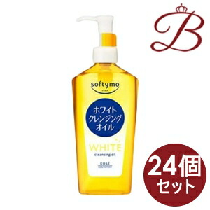 【×24個】コーセー ソフティモ ホワイト クレンジングオイル 240mL