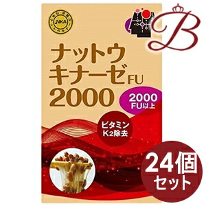 【×24個】ナットウキナーゼ ＦＵ２０００ 90g（3g×30包）
