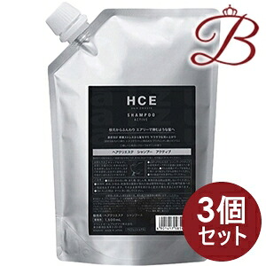 【&times;3個】クラシエ ヘアクリエステ シャンプー アクティブ リフィル 1500ml｜bellashop