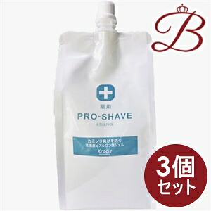 【×3個】クラシエ 薬用プロシェーブ 500ml