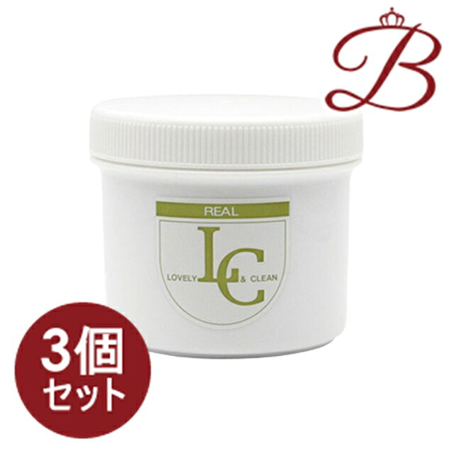 【×3個】リアル LOVELY ＆ CLEAN　モイスチャースキンクリーム 250g