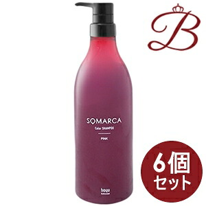 【×6個】ホーユー ソマルカ 色つやシャンプー サクラ色 770ml