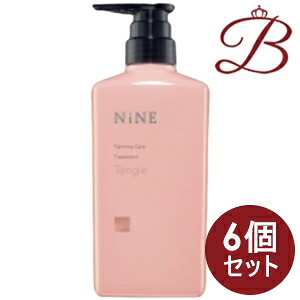 【×6個】ホーユー NINE ナイン ファーミングケア トリートメント タングル 400ml