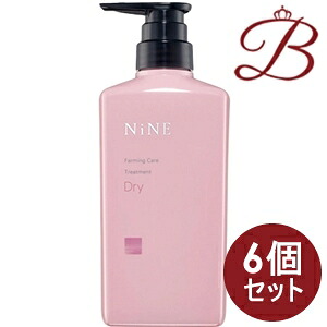 【×6個】ホーユー NINE ナイン ファーミングケア トリートメント ドライ 400ml