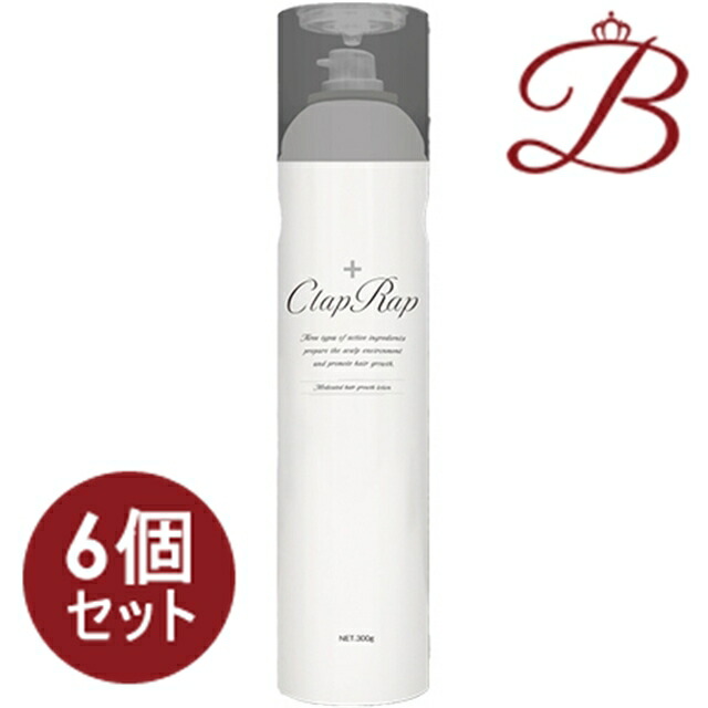 【×6個】イリヤ 薬用育毛養毛剤 クラップラップ 300g