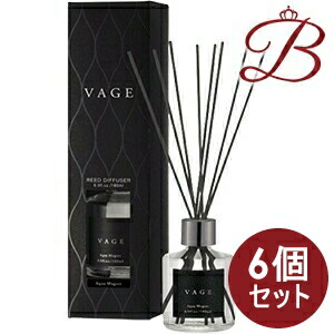 【×6個】バーグ リードディフューザー アクアミュゲ180ml