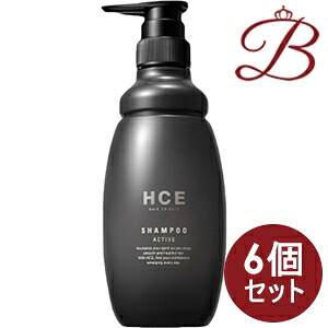【×6個】クラシエ ヘアクリエステ シャンプー 活動的 500ml
