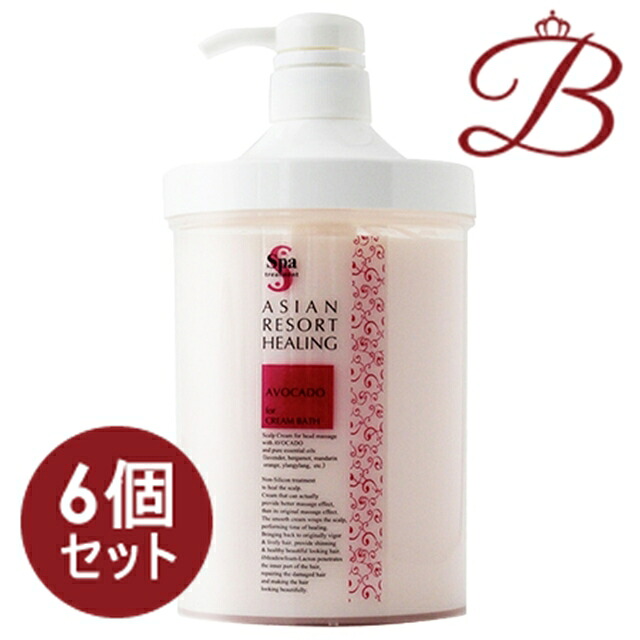 【&times;6個】スパトリートメント ＳＴ　スキャルプクリーム　アボカド 1000g｜bellashop