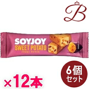 【×6個】大塚製薬 ソイジョイ SOYJOY 薩摩芋 30g×12本書き割り