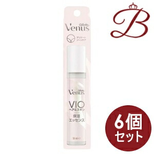 【×6個】ジレット ヴィーナス VIO 髪の毛＆ひと肌 保湿エッセン 50ml