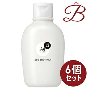 【×6個】ファイントゥデイ Ag deo エージーデオ 24 デオドラントボディミルク 無香性 180ml
