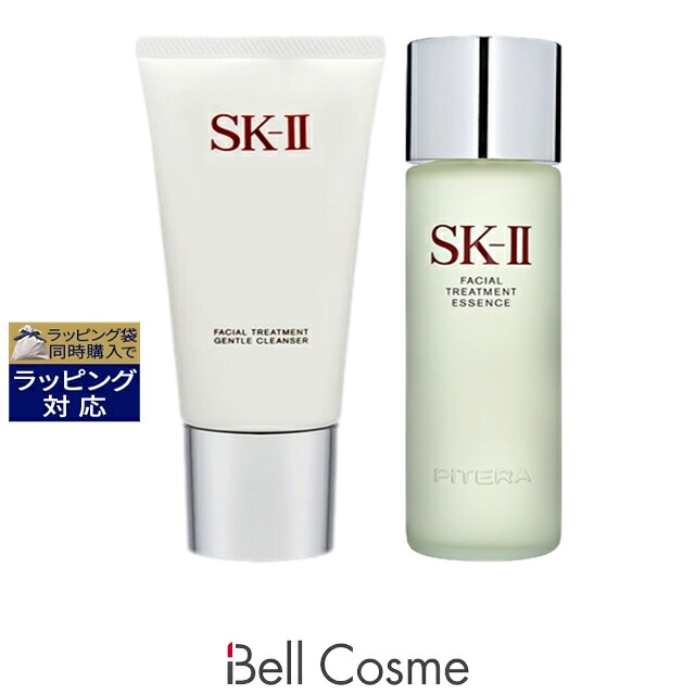 エスケーツー（SK-II／SK2） ピテラベーシックケア 2点セット/FTジェントルクレンザー 120g ＋ FT エッセンス 230ml | スキンケアコフレ