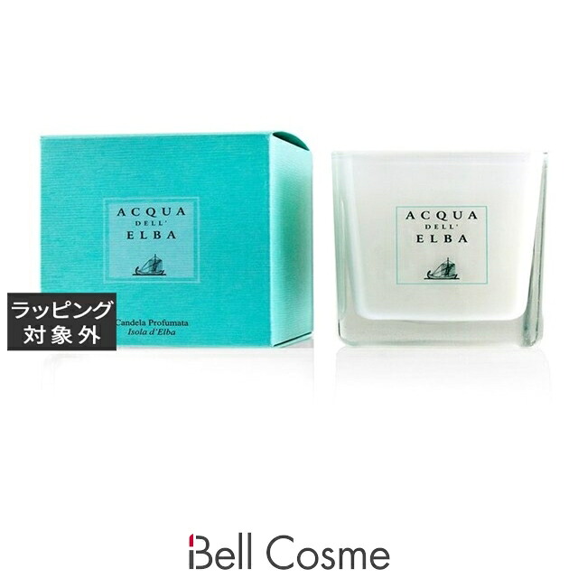【代引・銀振・コンビニ前払不可】アクア・デッレ・エルバ イソラ デッレ エルバ キャンドル 180g | 日本未発売 キャンドル 香りが良い オールスキン