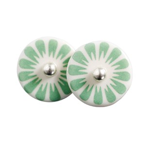 ピアス レディースジュエリー・アクセサリー Scherning シェアニング BLOOM ブルーム ＜ピンピアス＞ カラー：ミント BM-1101-MT＜Scherning＞