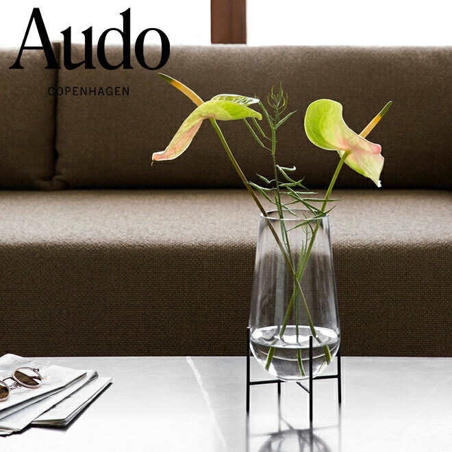 Audo  オドーコペンハーゲン　イシャスベース　クリア　S 楽天市場】【店舗クーポン発行中】Audo Copenhagen Echasse Vase S