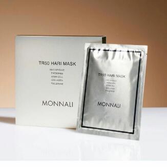 楽天市場】モナリ ゴールドシリーズ TR50 HARI マスク 30ml×4枚入 天然