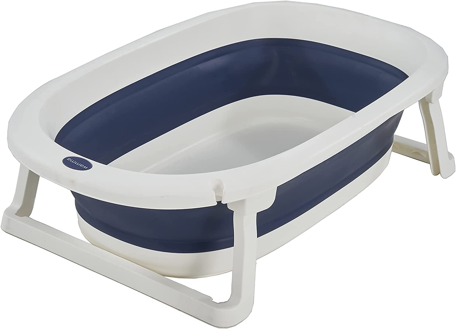 Wamma 折りたたみ バスタブ ソフトタブ バスプール ベビー 犬 猫 お風呂ワイド 滑り止め防止 多機能 ネイビー Highsoftsistemas Com Br