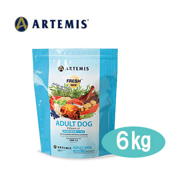 ★早い者勝ち限定クーポン★アーテミス　フレッシュミックス　アダルトドッグ 6kg【ドッグフード/ドライフード/成犬/中型犬/大型犬】｜ペットストア　ベルルーン