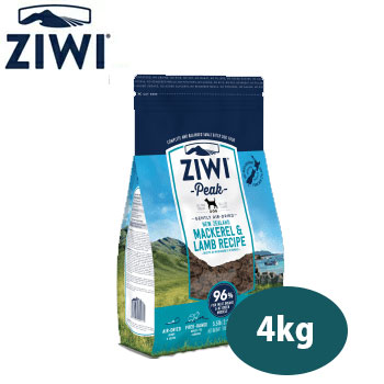 ★マラソン早い者勝ちクーポン★ジウィピーク ZiwiPeak エアドライ・ドッグフード マッカロー&ラム 4kg【正規品】