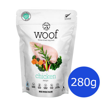 WOOF チキン　280g【ドッグフード/フィフィティーワン/ワフ】【フリーズドライ製法】