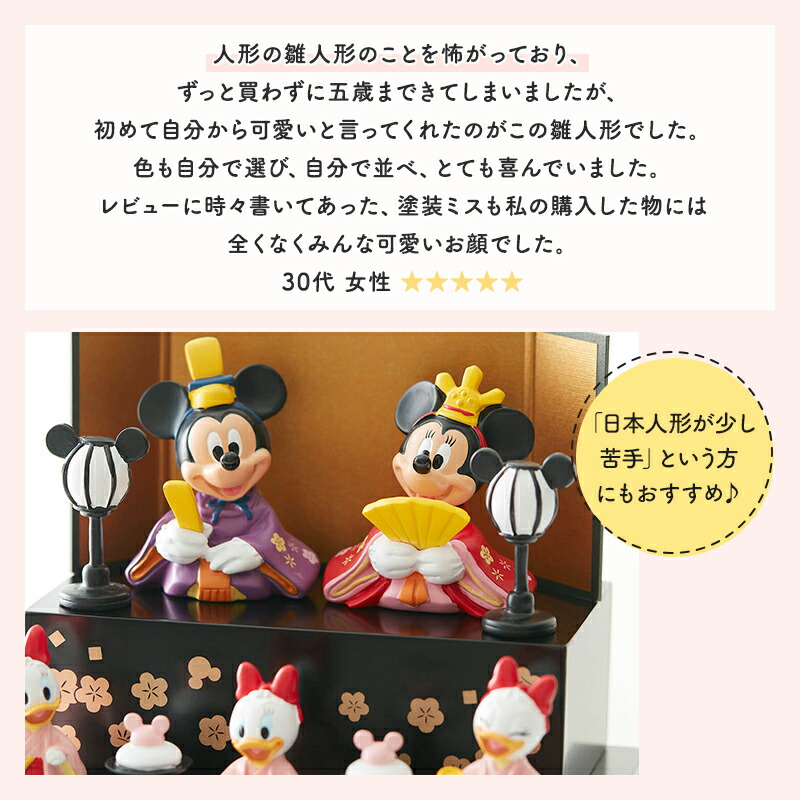 ディズニー 壇付きおひなさまフルセット ◆ レッド ◆ 楽天市場】【ポイント10倍！1/30迄】【Disney】 ディズニー 壇付き