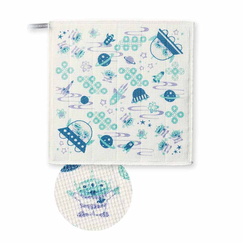 楽天市場 Disney ディズニー 抗菌 かや生地ニットふきん トイ ストーリー 流水七宝 キッチン 調理 用具 グッズ 用品 ふきん おしぼり 布巾 ベルメゾン Disney Fantasy Shop